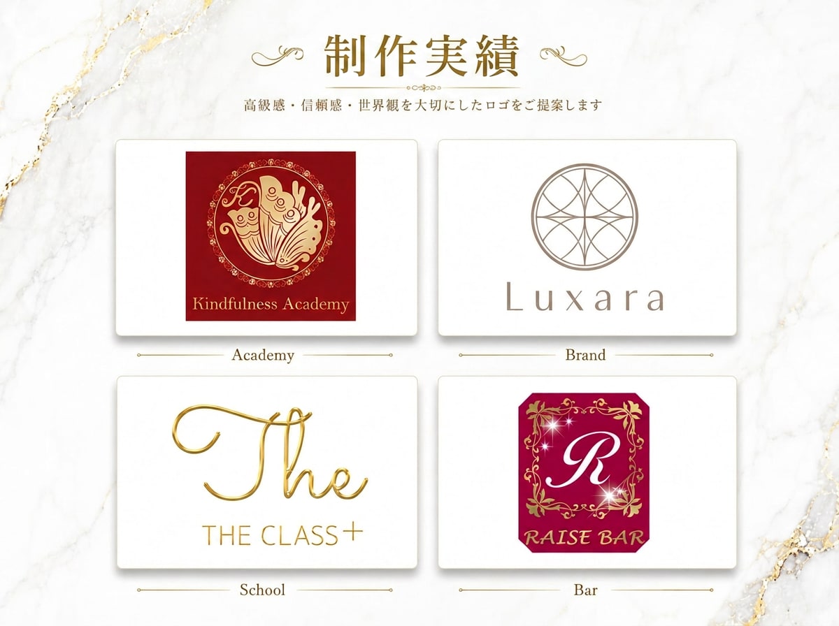 シンプルで高級感のあるロゴをチームでデザインします 店舗や会社【開業・集客UP！】セットでクールな名刺作成もOK イメージ6