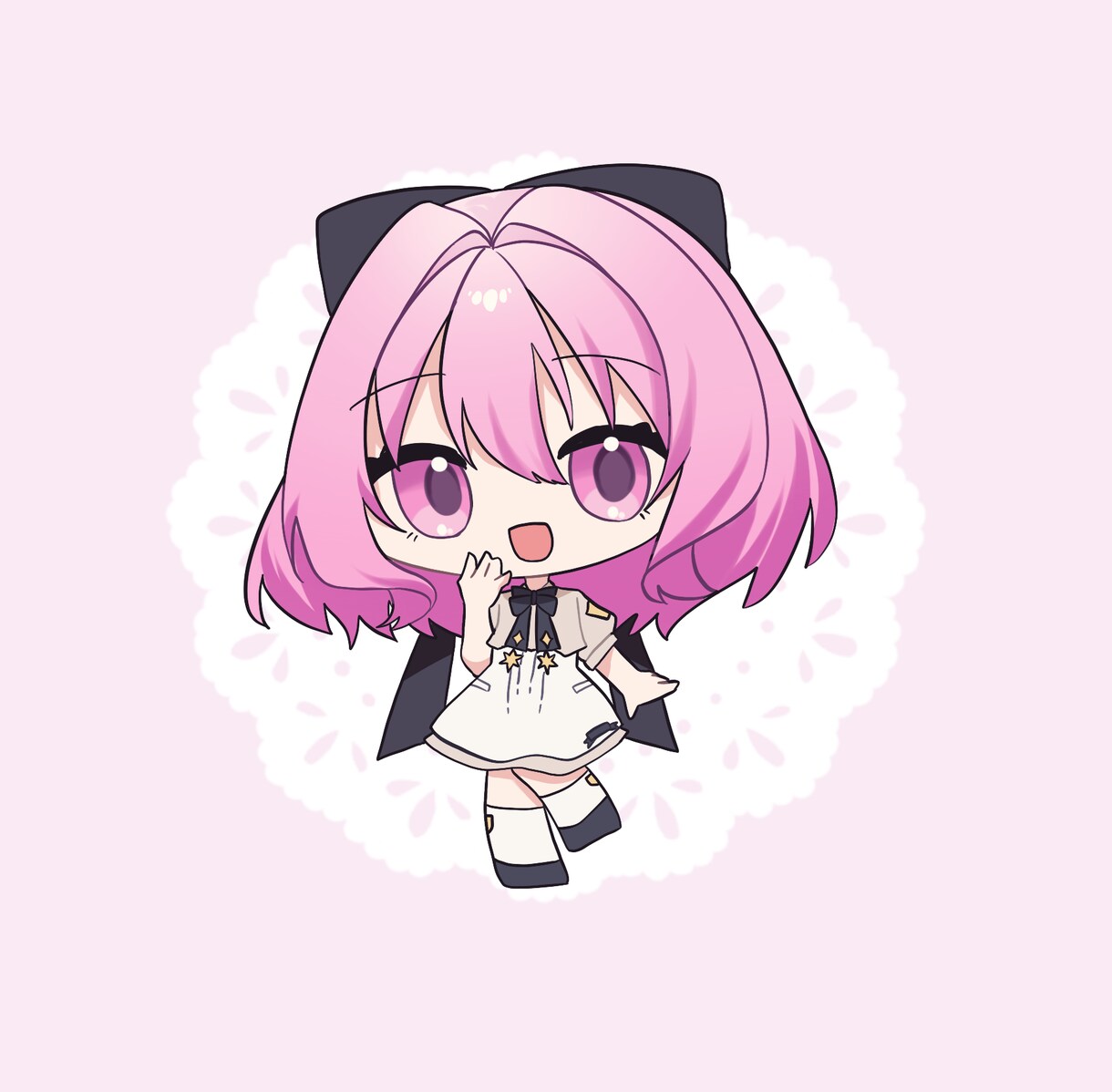 かわいいデフォルメキャラ描きます 2頭身のかわいい絵柄であなたのオリキャラ描きます！ イメージ1