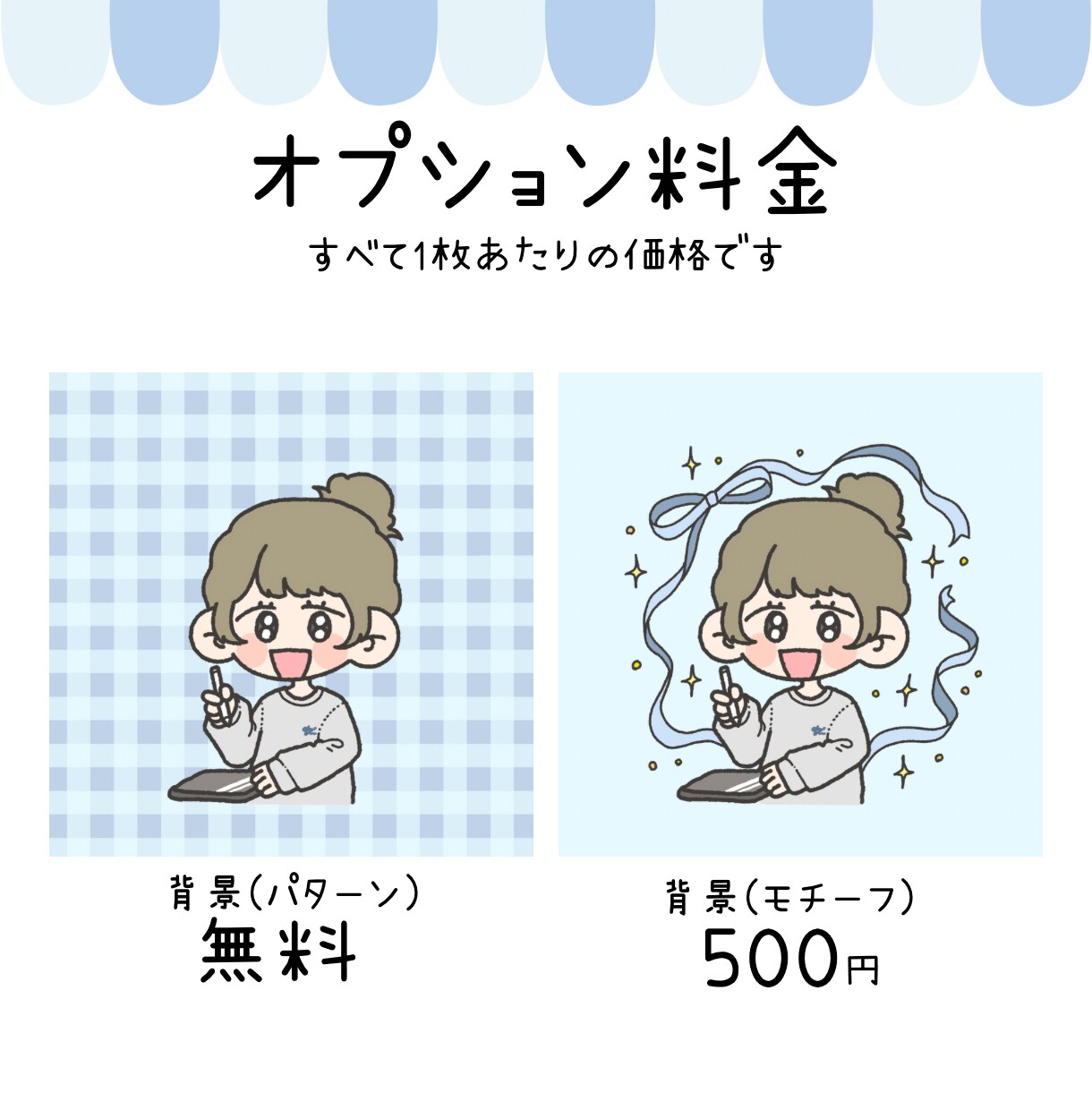 4枚セット♡ゆるかわアイコン描きます SNSにぴったりのオリジナルイラストでかわいさUP♡ イメージ7