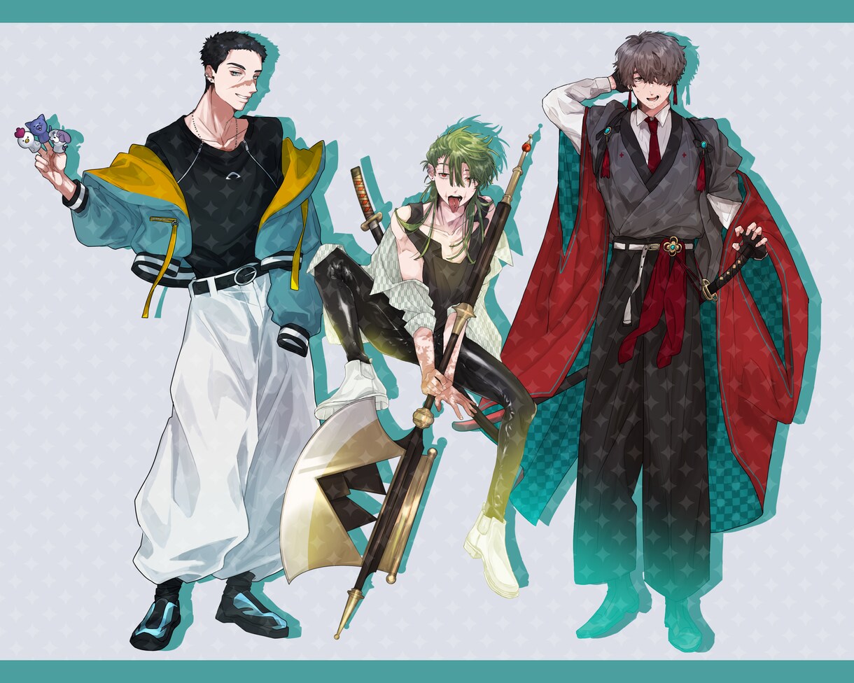 魅力的なTRPG/Vtuber立ち絵描きます TRPG/動画/ゲーム、相談次第で対応します！ イメージ3