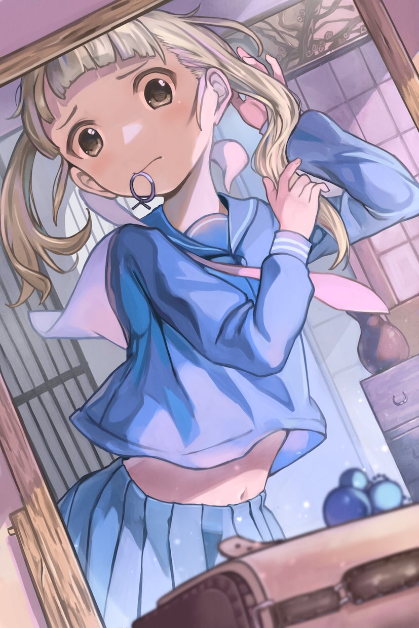 お好みのシチュエーションのイラストを描きます 同人誌の表紙、動画のサムネに雰囲気のあるイラストを イメージ10