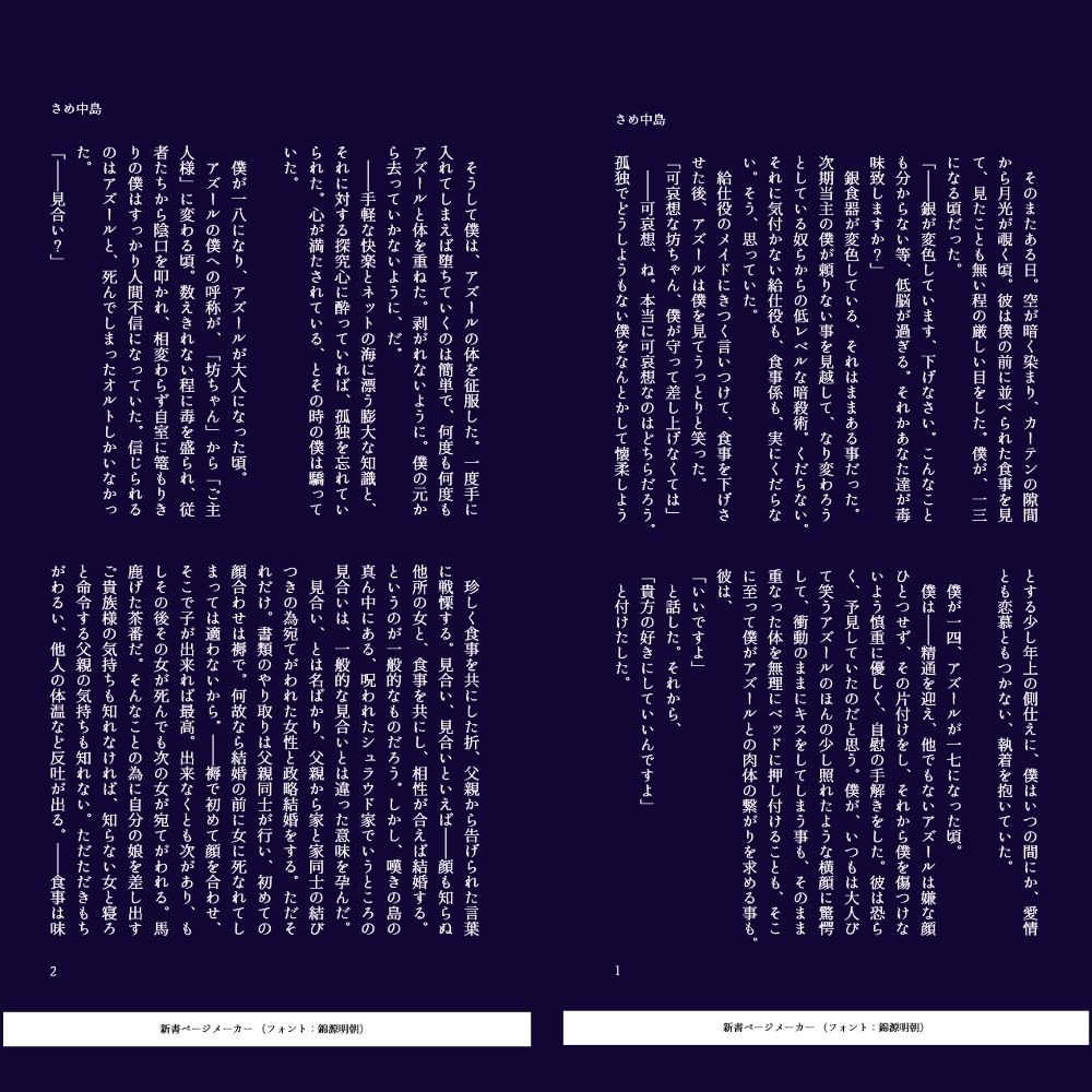特殊シチュ小説作成します 1文字2円～　特殊シチュ小説対応致します！ イメージ4
