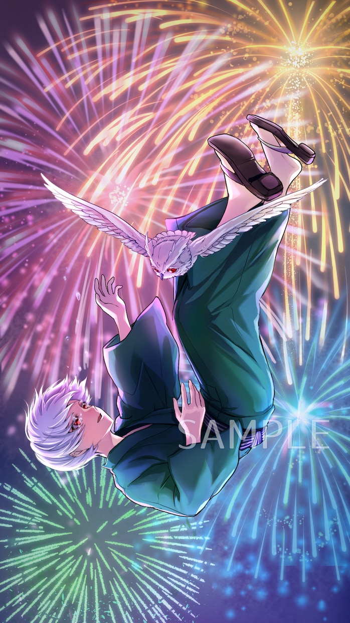 歌ってみた・オリジナルMVなどの一枚絵描きます ｲﾝﾎﾞｲｽ登録済。お任せイラストも可能！ イメージ9