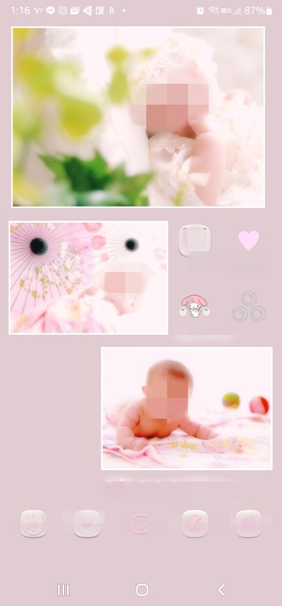 待ち受け画像やSNSのプロフィール画像を作成します あなたのイメージにぴったりなオーダーメイドの1枚をお届け♡ イメージ4