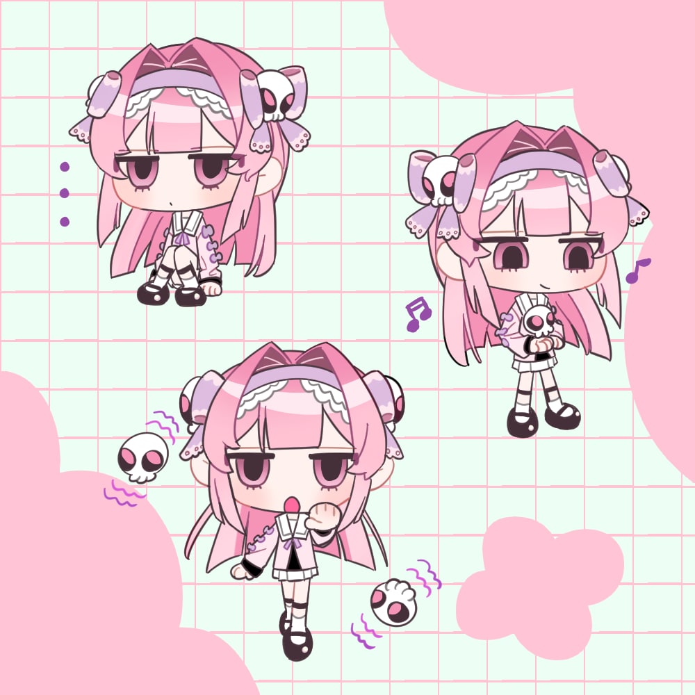 SDキャラを制作します スタンプ・アイコン・グッズのイラストに最適 イメージ3