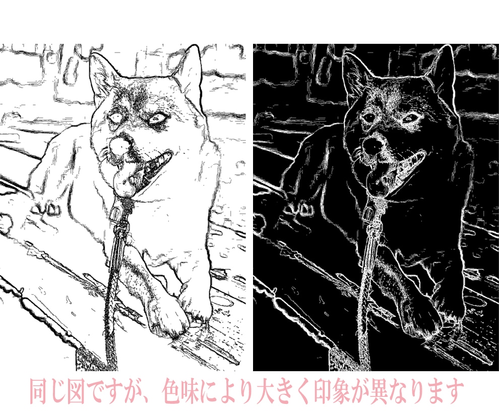 風景などの写真を線画に加工します どのような写真でも対応可能ですが、風景がおすすめです！ イメージ8