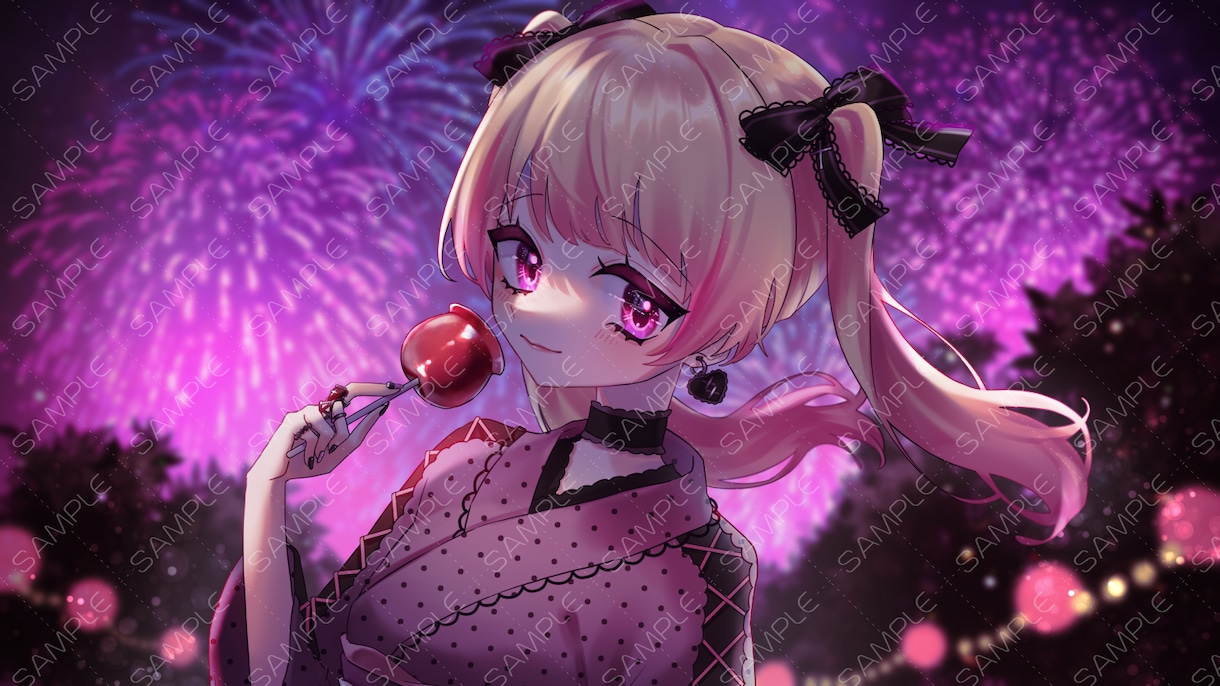 動画・配信用イラスト制作します 統一感のある可愛い1枚絵、動画用素材など描きます イメージ7