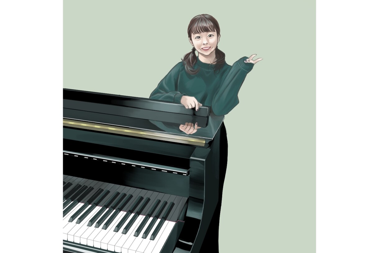 華やかで繊細な似顔絵かきます 手描きならではの高級感を低コストで提供します！ イメージ5