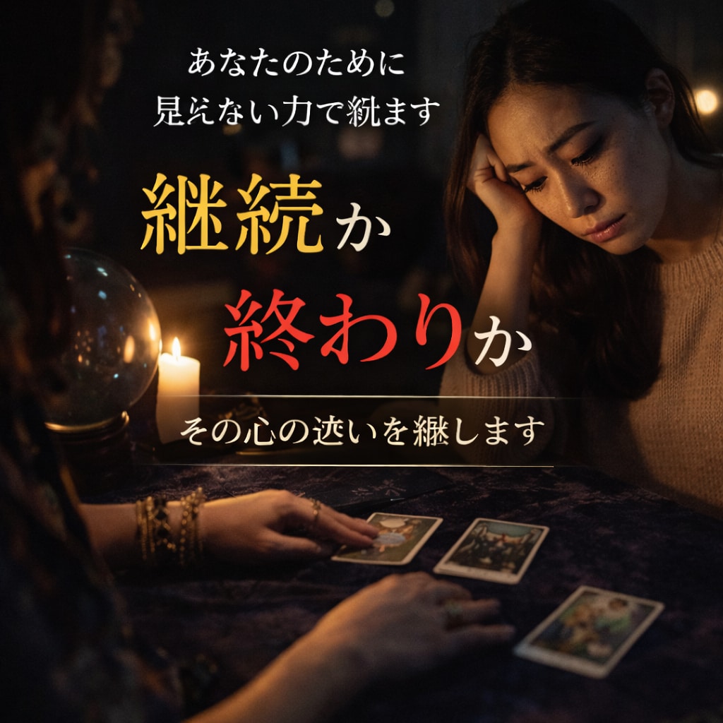 あの人との関係は続くか終わるか占います 曖昧な関係の未来と彼の本音を読み解く イメージ6