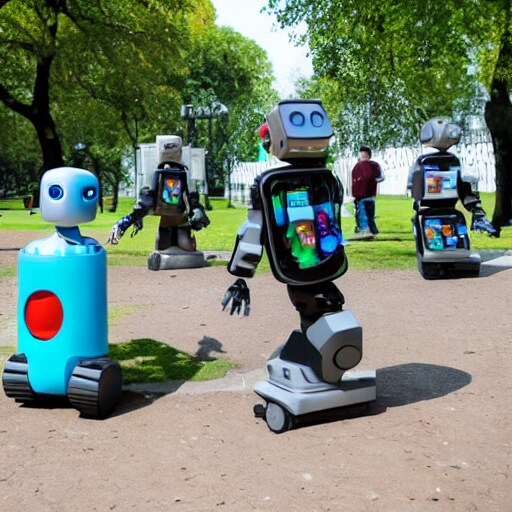 ロボットと街の合成写真を制作販売しています 街に溶け込むロボットたちの合成写真#1 イメージ8