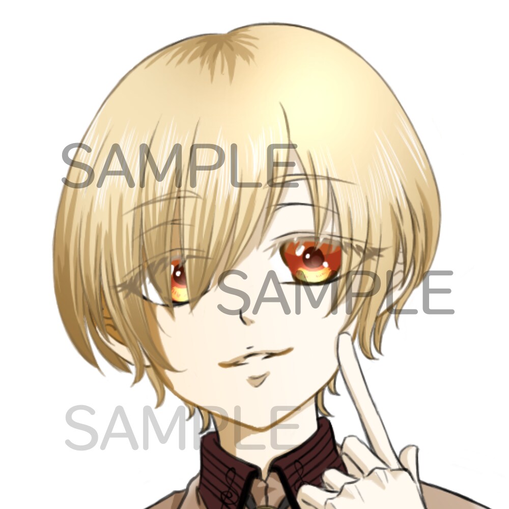 アイコンイラスト描きます グラデーションが好き。彩度高め多。女子苦手ですけど描けます イメージ2