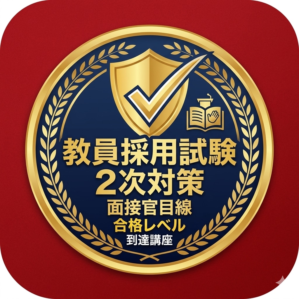 教員採用試験2次（特典有）面接官視点で合格させます 不合格の原因を面接官目線で徹底分析します。 イメージ1