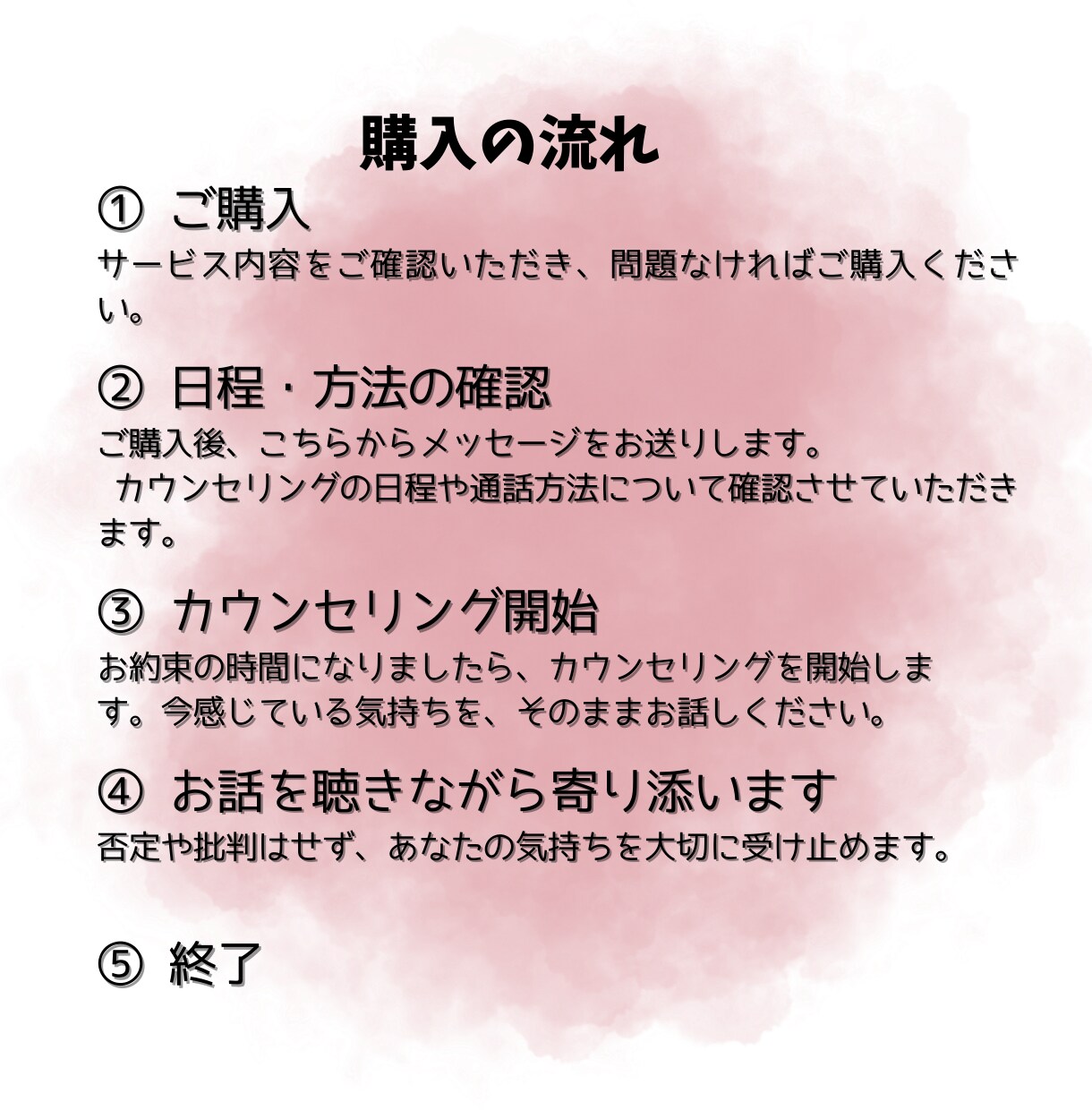 誰もわかってくれないあなたの気持ちに寄り添います ★初めての方でも安心★否定せずあなたの心の本音に寄り添います イメージ7