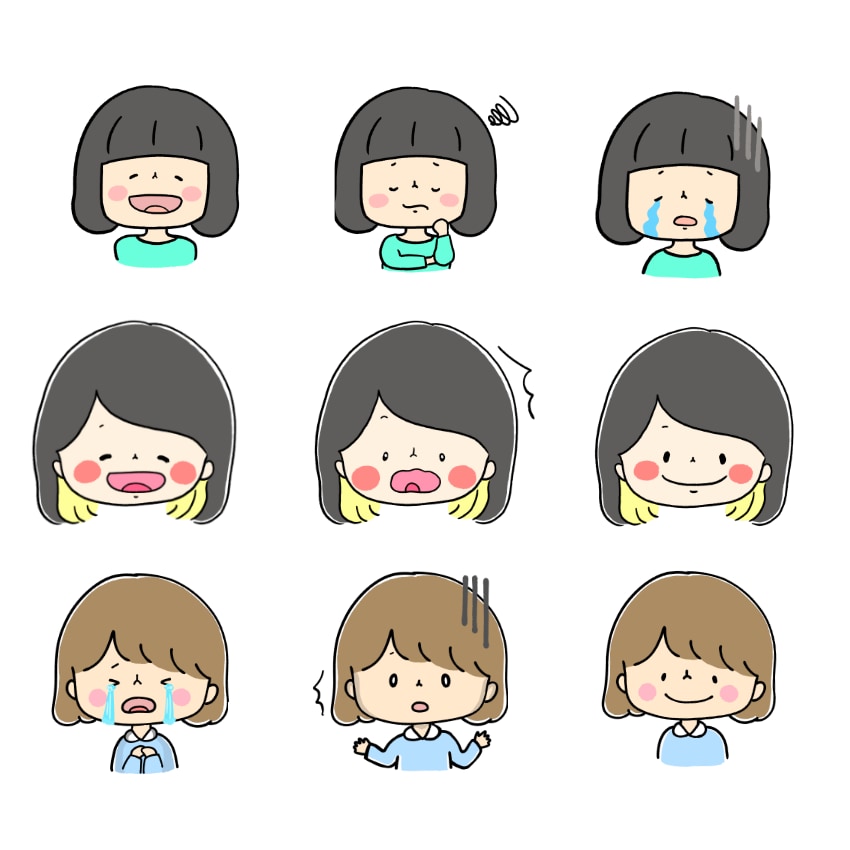 SNS、ブログなどのゆるいイラストアイコン描きます あなただけの個性的なアイコンを可愛く描きます！ イメージ5