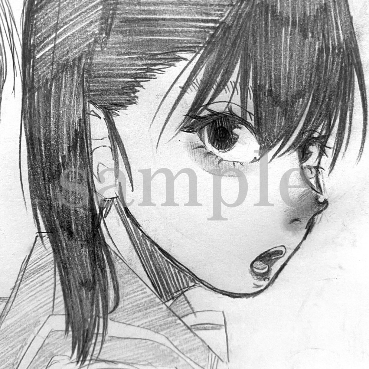 モノクロでアイコンやイラスト制作します あなたのSNSアカウントをアイコンから彩ります！ イメージ3