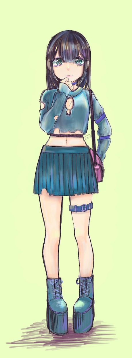 女の子のイラスト描きます SNS等で使えるアイコンやお友達へのプレゼントに！ イメージ4