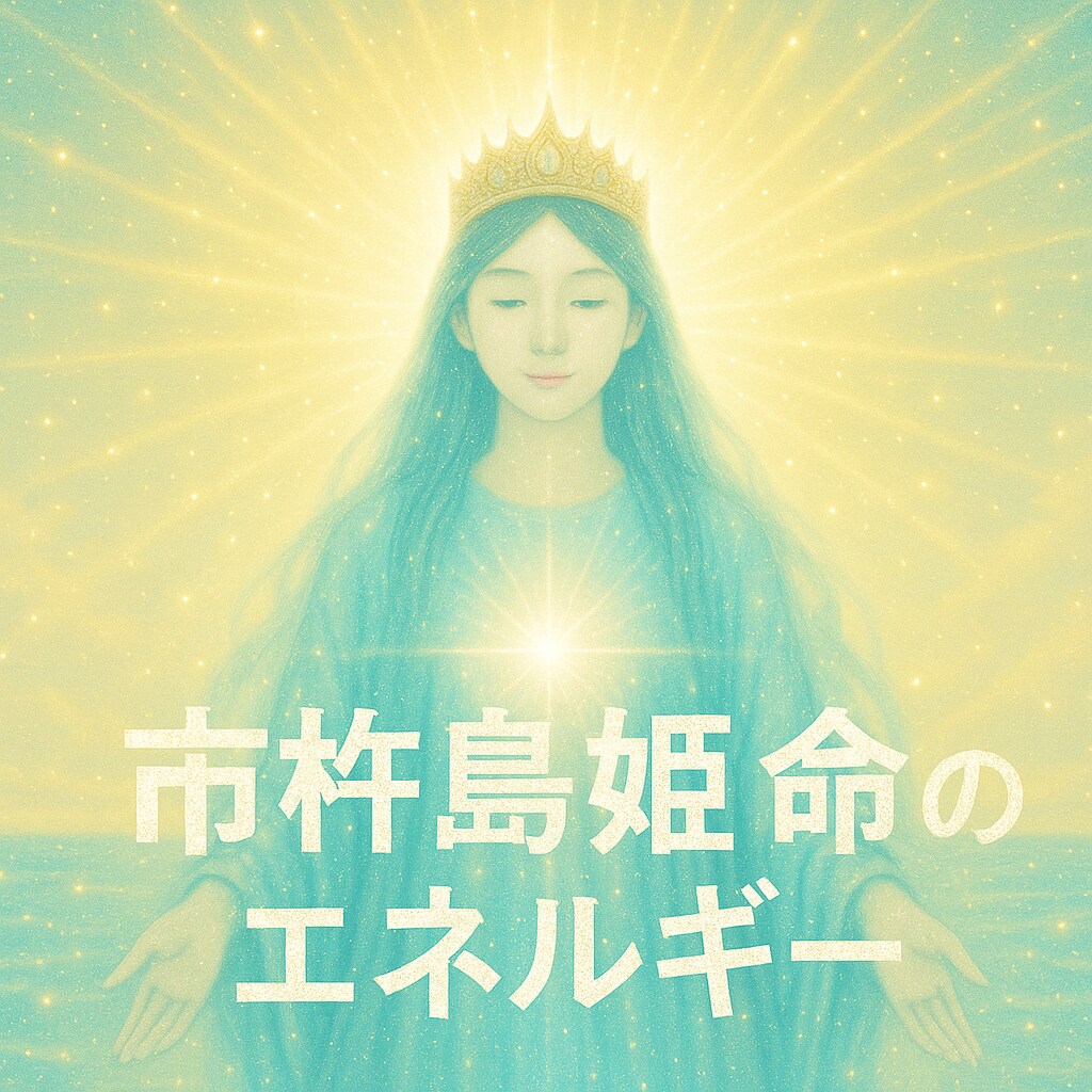 宗像三女伸：市杵島姫命のエネルギー融合いたします イチキシマヒメノミコト：水の女神の光で心身を清め繁栄を呼ぶ イメージ5