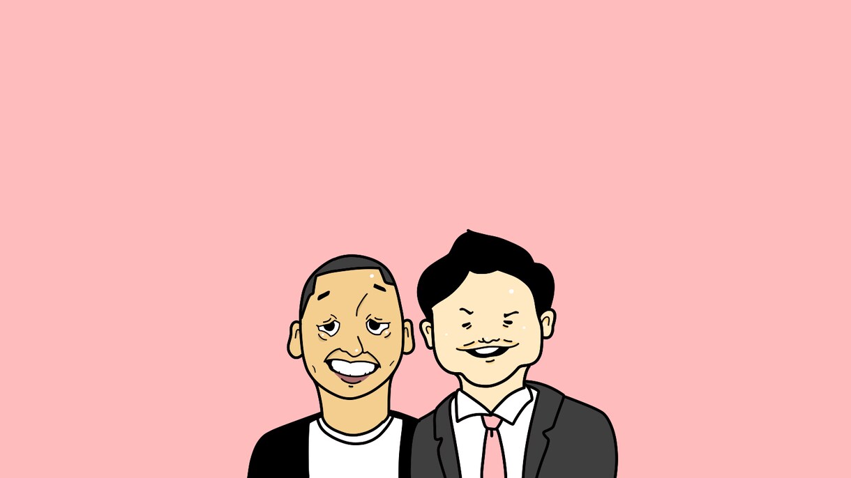 ちょっとポップでちょっとリアルな似顔絵描きます 折角の似顔絵、個性を強めたいなら！ イメージ1