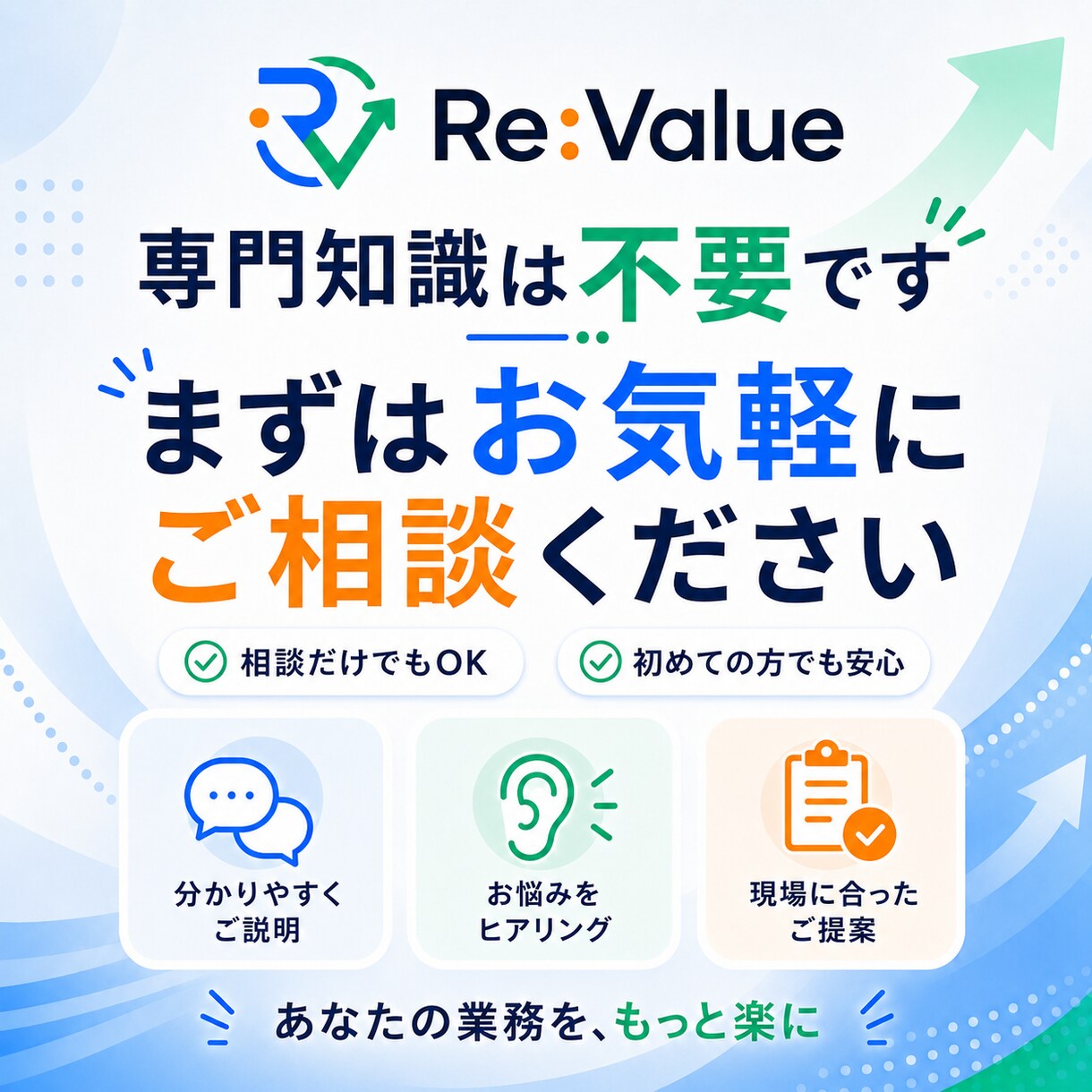 その作業、もっと楽にできる方法をご提案します AI活用や業務改善を分かりやすくサポート イメージ4