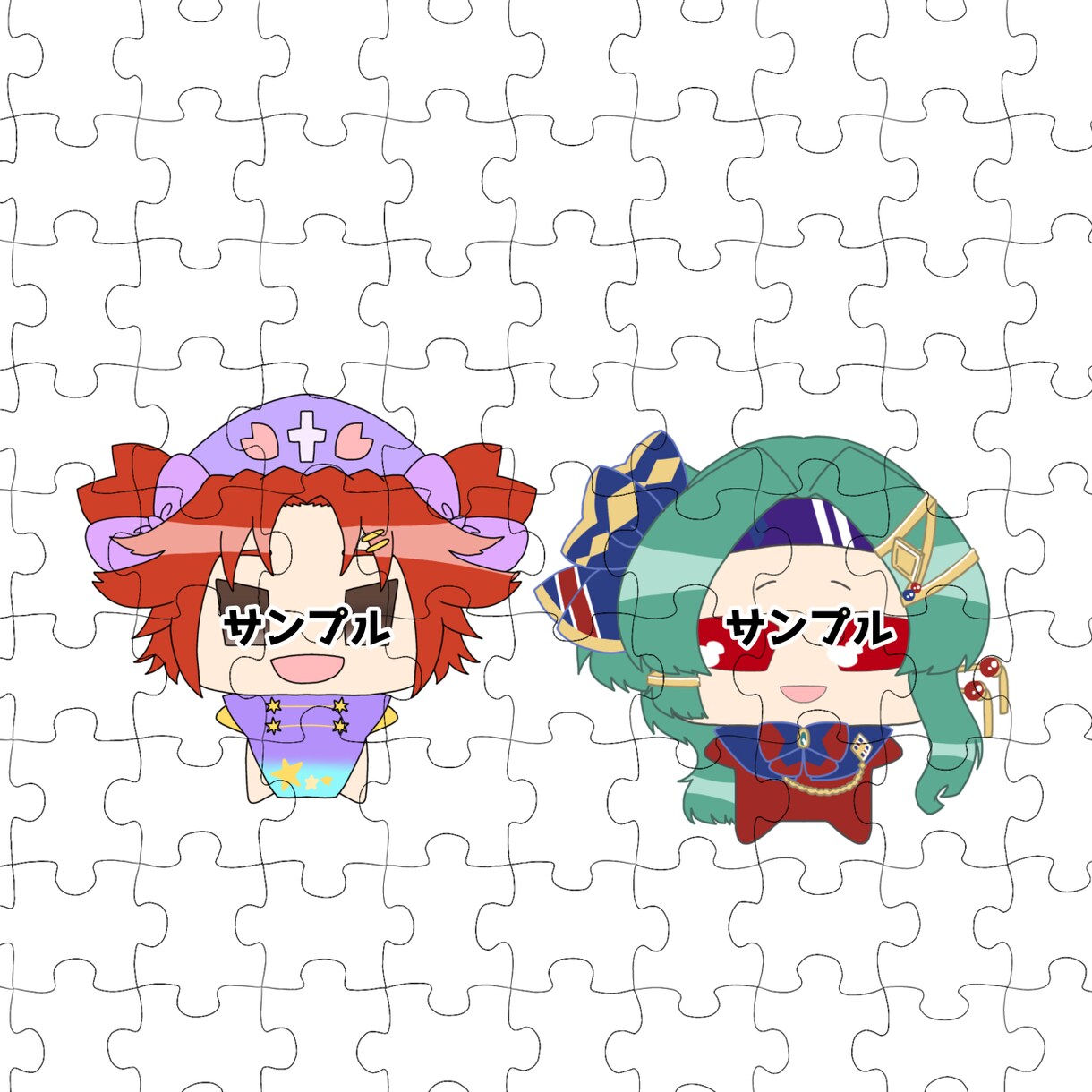 ちびキャライラストの作成をします 1.5頭身ほどのちびキャライラスト作成 イメージ1