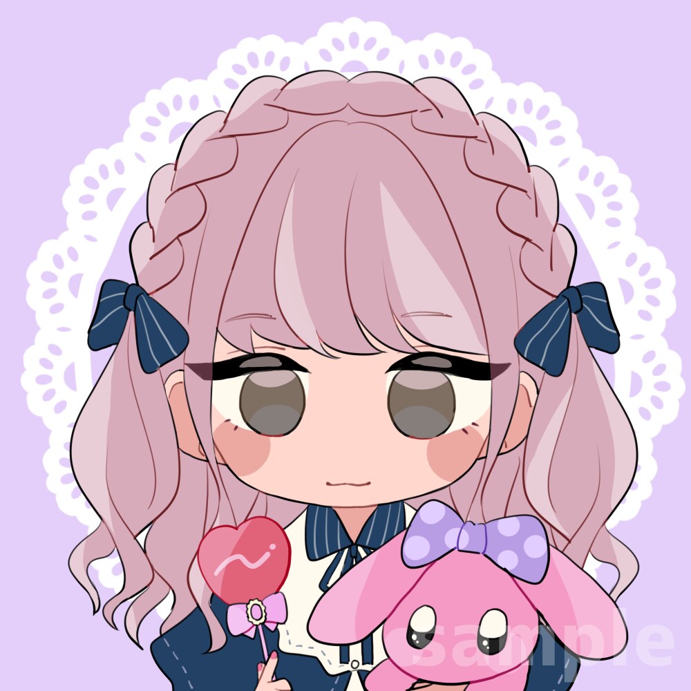 ミニキャラアイコン描きます シンプルでキャッチーなあなただけのキャラクターを作ります イメージ3