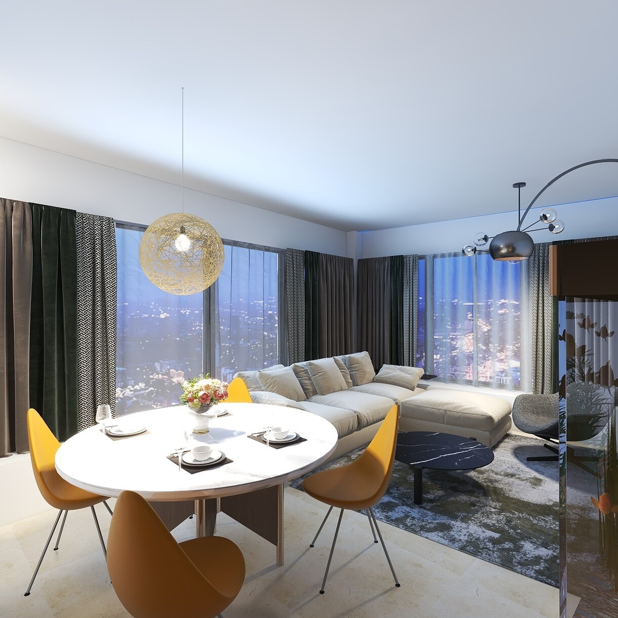 月間30件依頼｜超美麗な内装CGを作成します 実写並みのCGで、お部屋の家具購入のサポートをします！ イメージ1