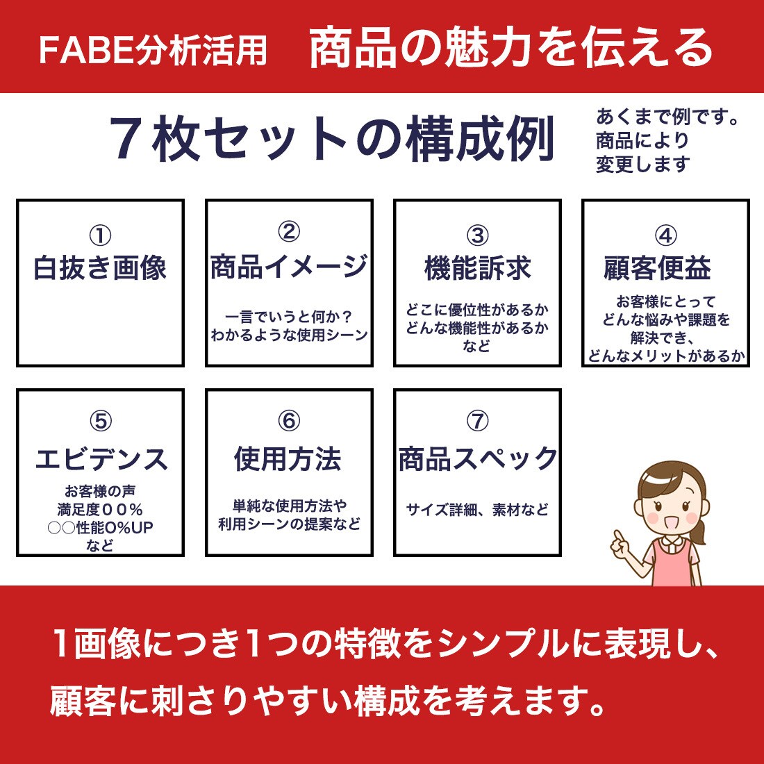 アマゾンに特化した商品画像を作成致します 丸投げOK！転換率に効く商品画像つくります イメージ3