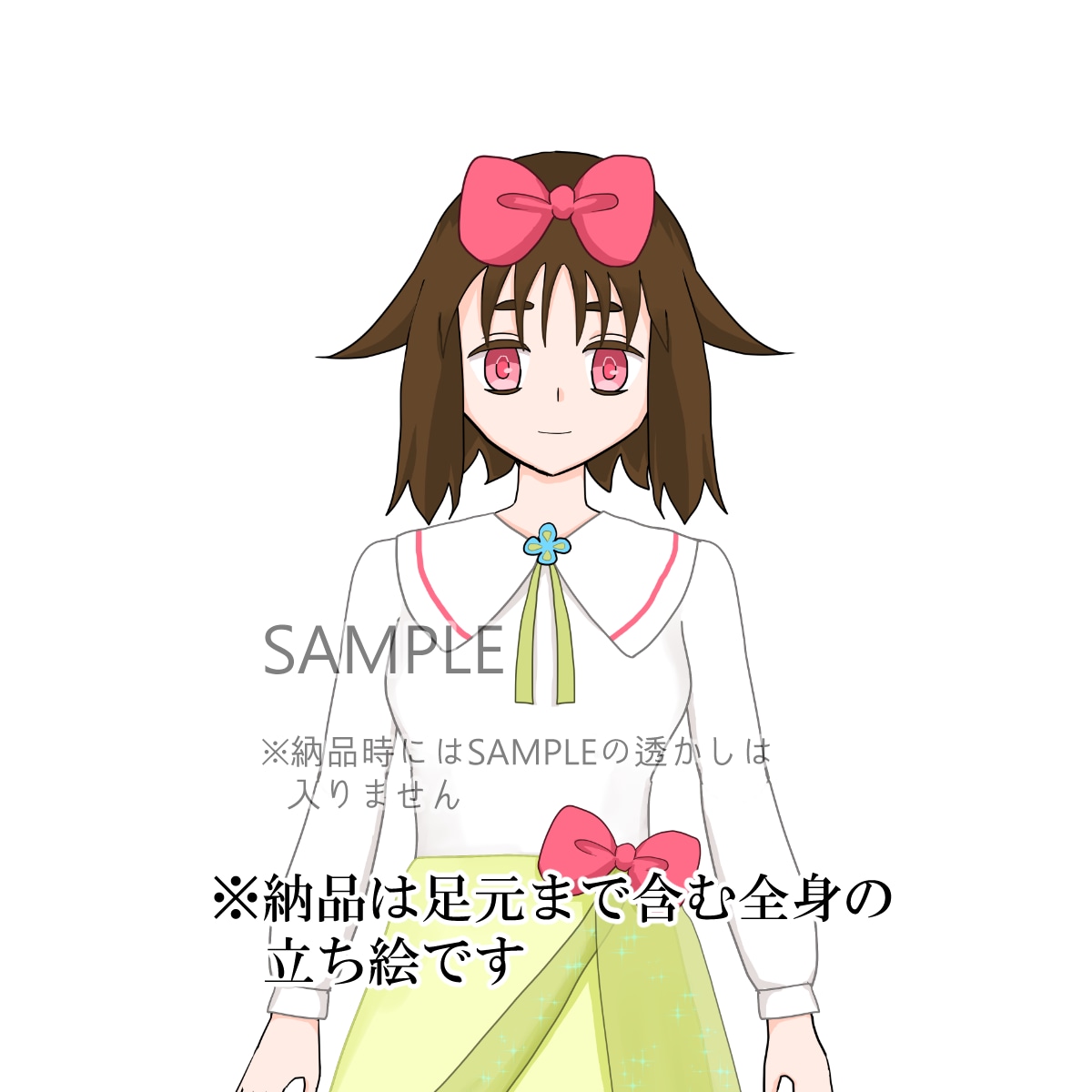 女の子のLive2Dモデル販売します 自分だけのモデルとして、ご自身でモデリングもいただけます。 イメージ1