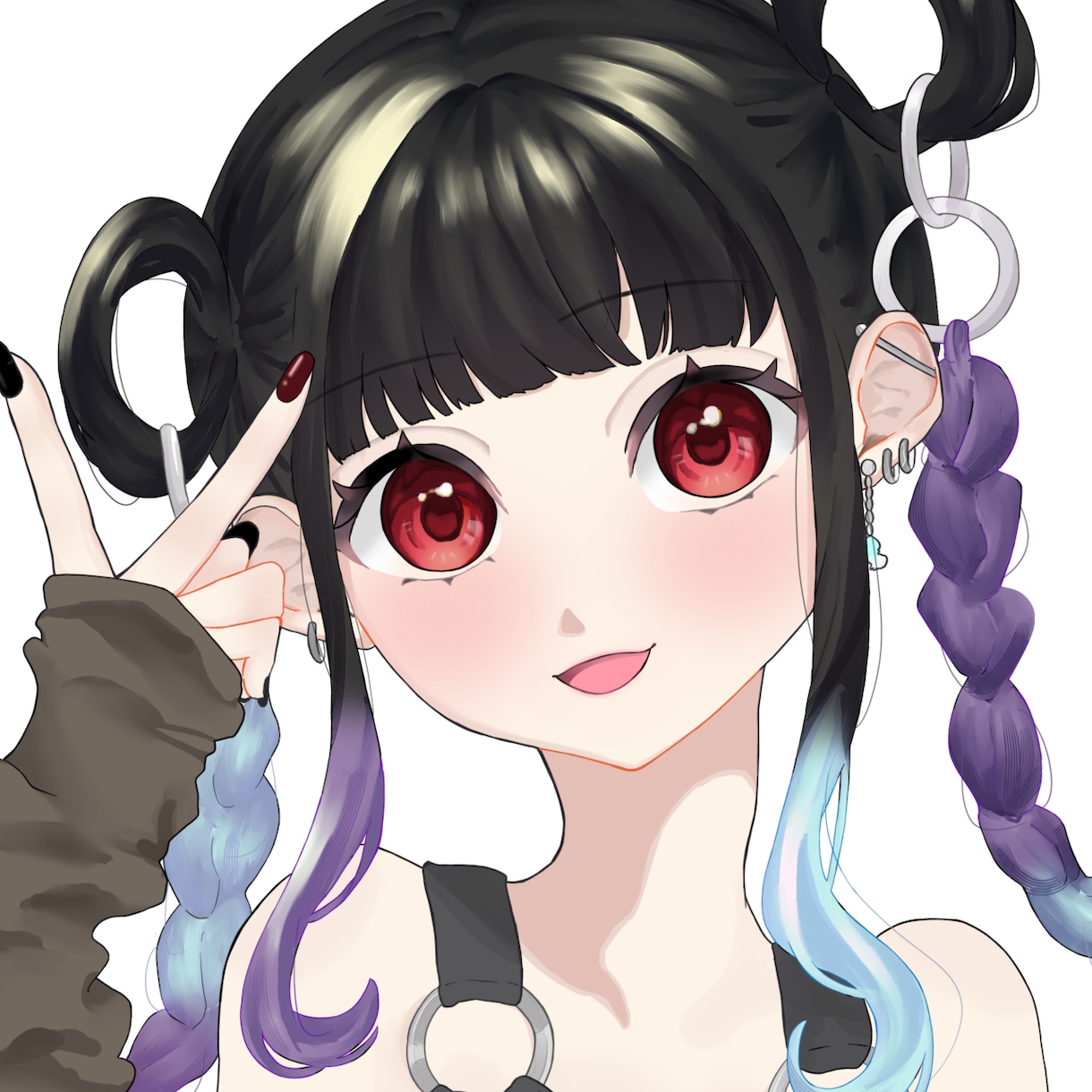 厚塗り×水彩風/優しく柔らかいタッチで制作します 厚塗り×水彩で、あなただけの特別な1枚を描きます イメージ4