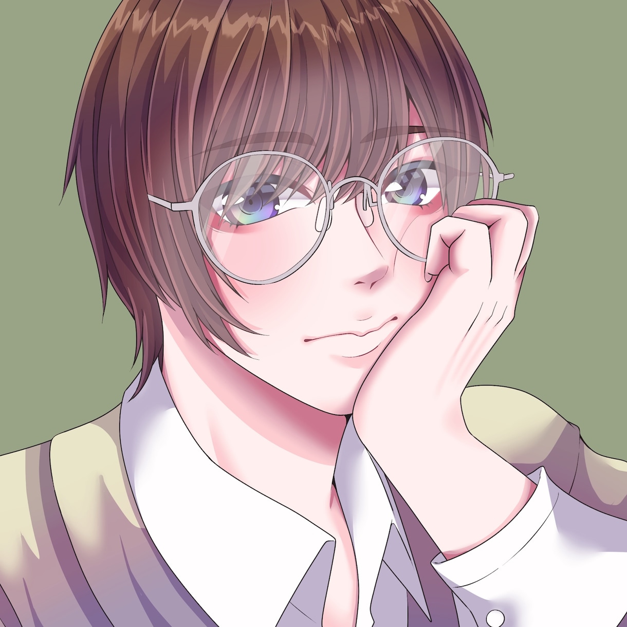 可愛いorかっこいいアイコン描きます 特にイケメン男子、女子が得意です！！ イメージ3