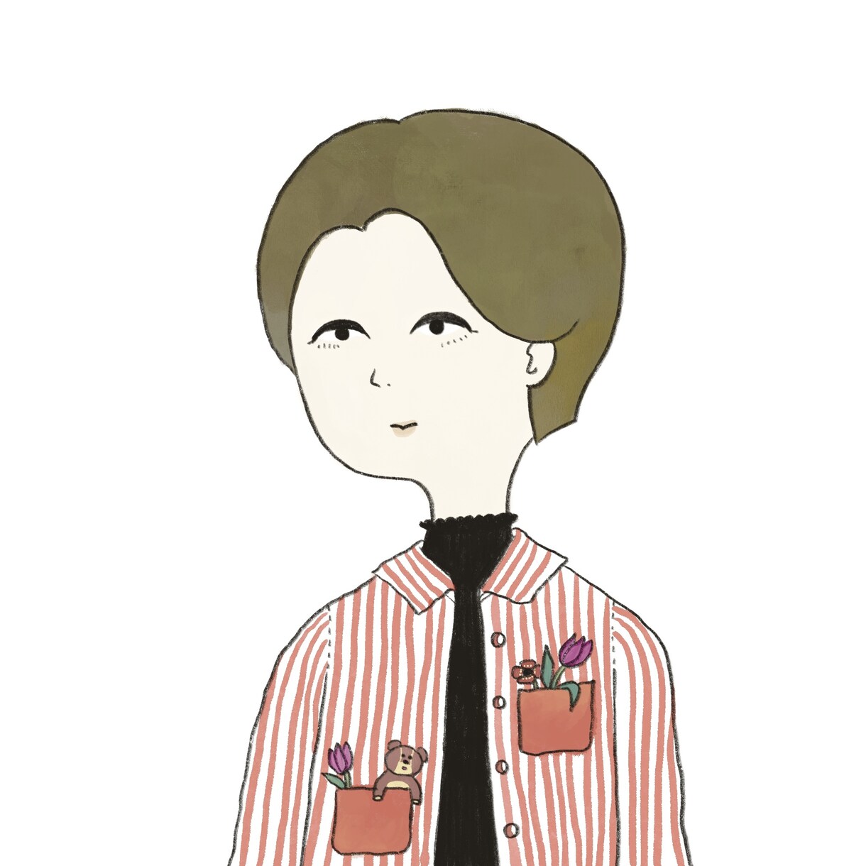お？ってなる、服までお洒落な目惹くアイコン描きます 広告デザイン歴15年。興味を惹かれる見せ方で、描きます。 イメージ3