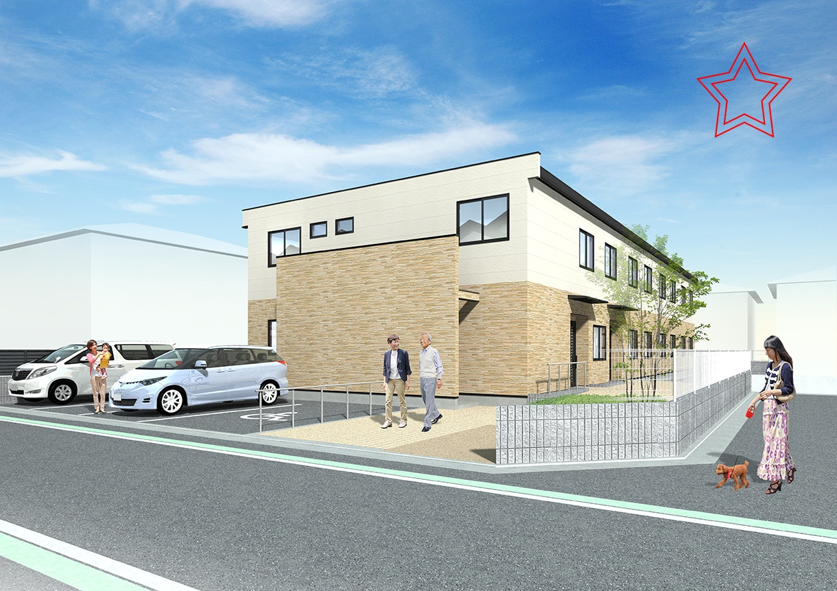 建築外観パースを制作します マンション・アパート・店舗・施設の外観を魅力的に可視化 イメージ6
