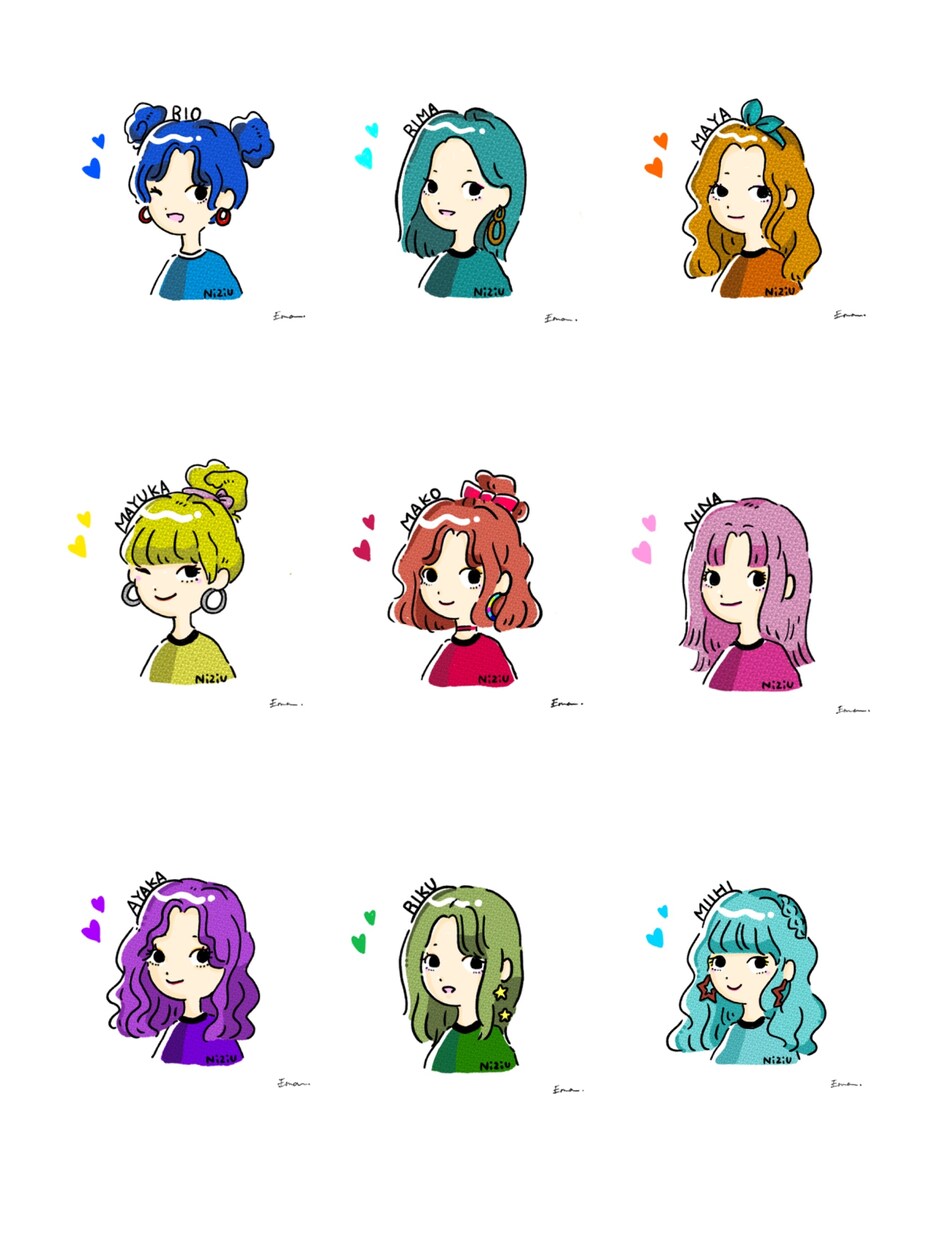 ゆるっとかわいい似顔絵描きます SNSにも名刺にも！お気軽にどうぞ^ ^ イメージ2
