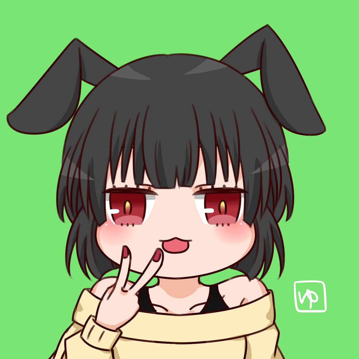 かわいいアイコンイラストお描きます かわいいアイコンが欲しい方へ！ペア画なども相談次第で可能です イメージ4
