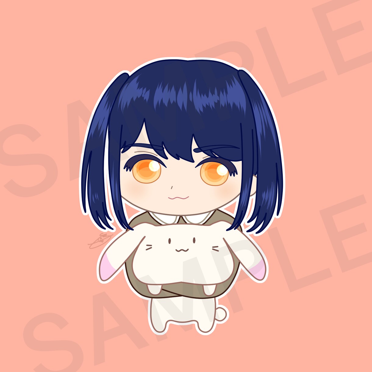 商用利用OK◎かわいいミニキャラ描きます 2~2.5頭身のキャラ！デザインからのおまかせも可能です◎ イメージ2