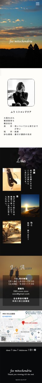 HTML/CSSでWebサイト制作いたします 個人、起業、独立して頑張るあなたを全力でサポートします！！ イメージ6