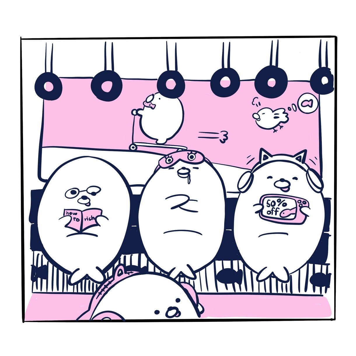 小さな生き物のユニークな世界観描きます 商用利用可！ユニークな世界観を一緒に作りませんか？ イメージ7