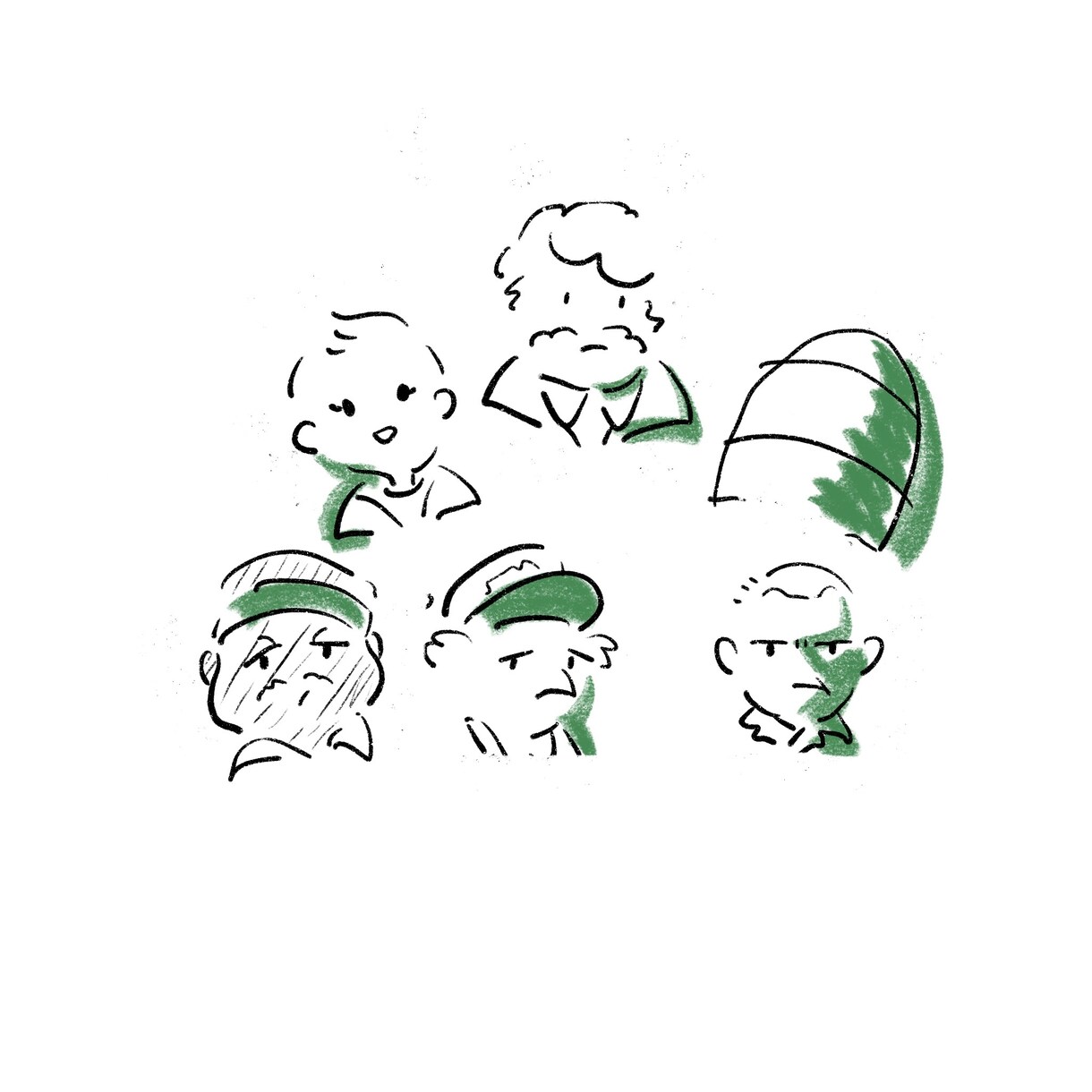 イラスト、絵描きます まるっとしたゆるいイラスト描きます イメージ4