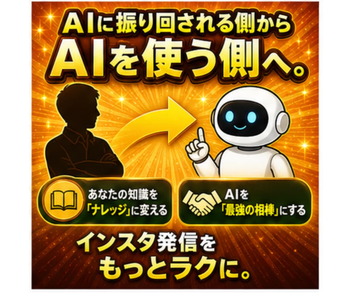 AIで半自動化運用を目指し、発信者の常識を変えます インスタ×ClaudeCodeの教科書、AIがあなたの分身に イメージ10
