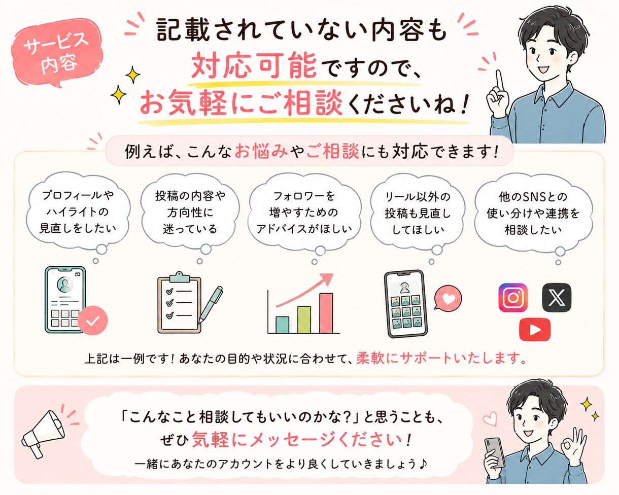Instagramリール添削伸びない原因改善します SNS運用のプロがバズるリールの構成教えます！ イメージ7