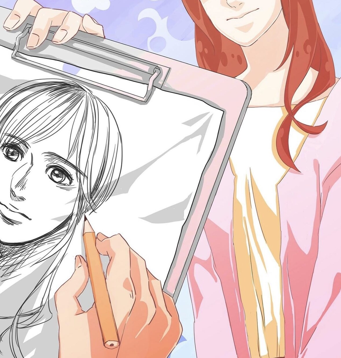 カラフルな似顔絵を描きます デジタル又はアナログであなたの似顔絵をカラフルに描きます。 イメージ4