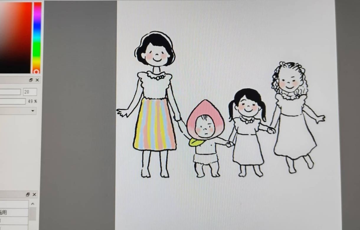 お子さんの落書き、絵をデジタル加工します お子様が描いた絵の写真を下さればデジタル加工いたします！ イメージ5
