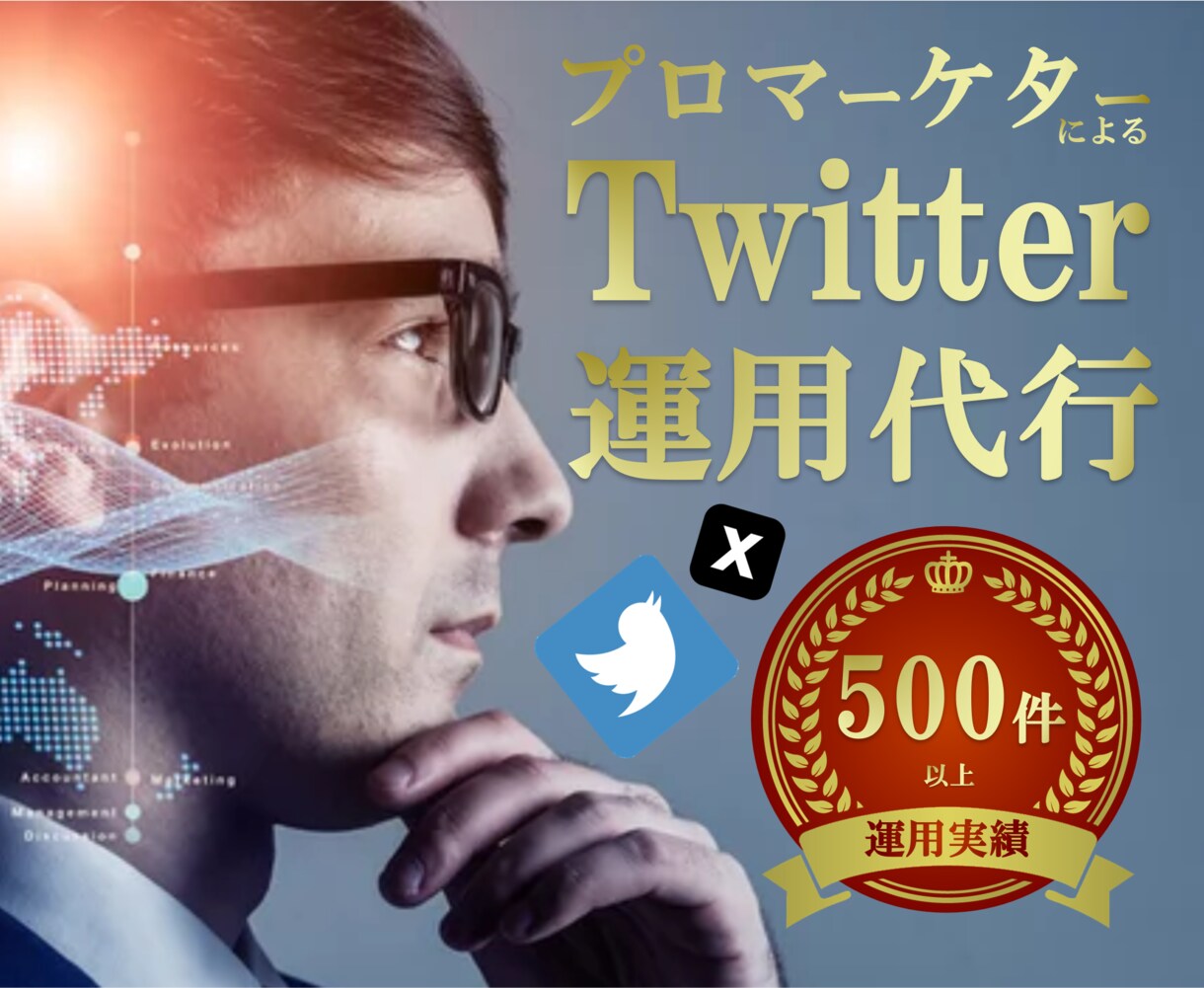 現役プロマーケターがtwitter運用代行します 戦略的運用で、売上集客UPを図りたい方へ イメージ1