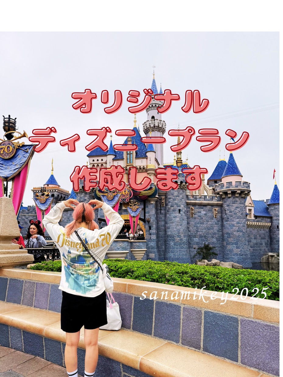 オリジナルディズニー旅行プランニングします 【25年の経験】家族・カップル・大人ディズニーもお任せ！ イメージ1