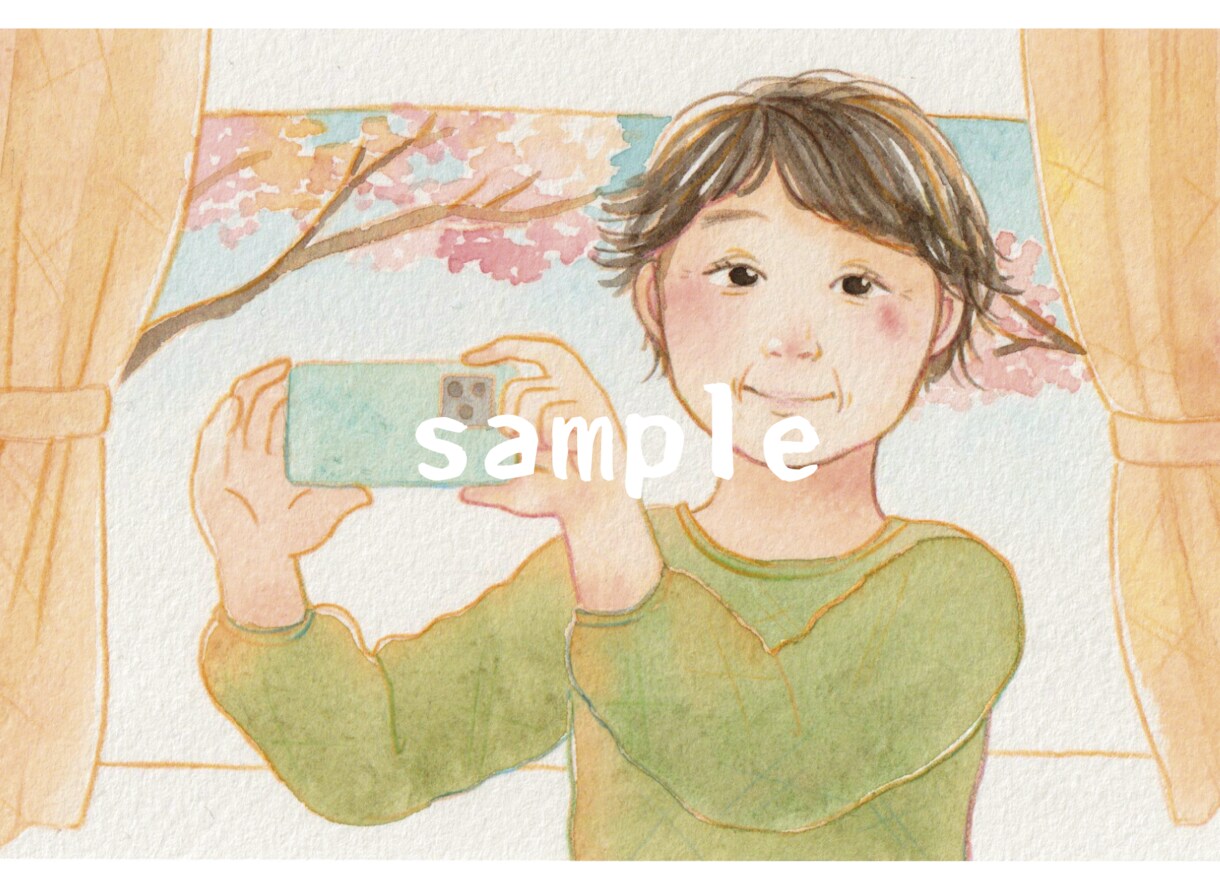 水彩タッチで温かみのある似顔絵お描きします プレゼントや記念日などにいかがでしょうか？ イメージ4