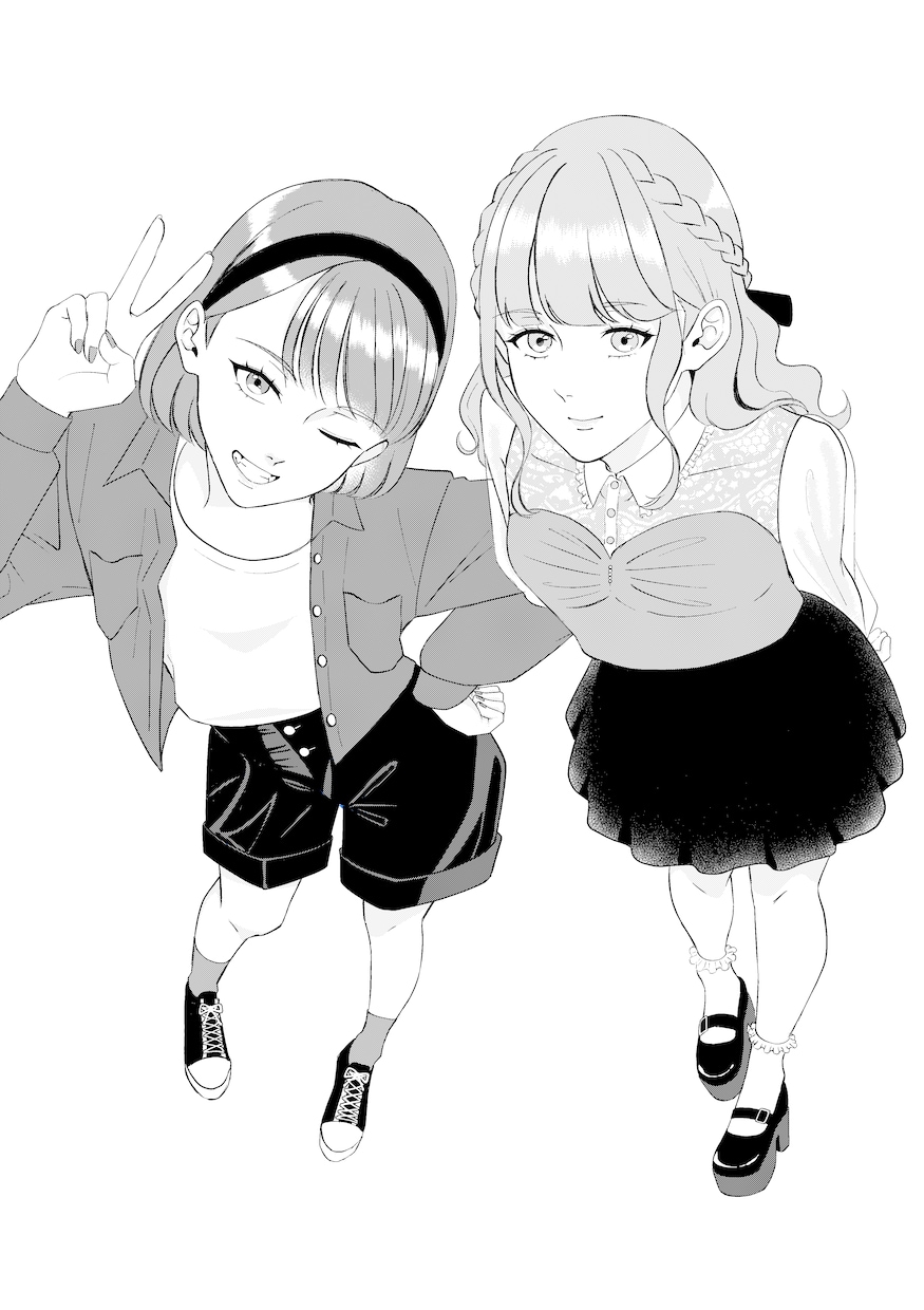 主に男の子をモノクロで描きます 10代～20代を対象にカッコイイ系のイラストを描きます イメージ2