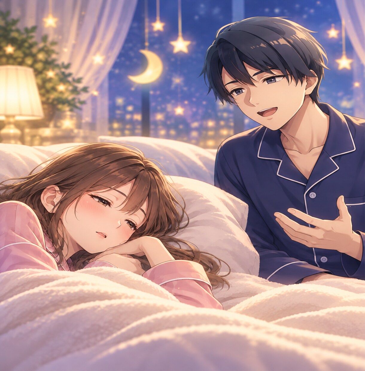 寝る前☀️子守唄のようにあなたの好きな歌を歌います ☘️寝落ちOK☘️寝かしつけ☘️朗読のような落ち着いた雰囲気 イメージ1