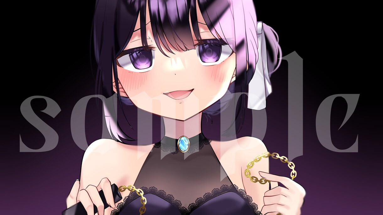 パーツ分けイラスト・一枚絵・サムネ描きます 一枚絵からサムネまで！幅広く承ります！ イメージ2