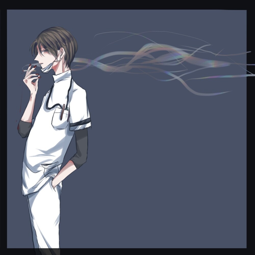 アイコンや表紙絵など受け付けます 綺麗な絵をお届けします。美人系の男性が特に得意です。 イメージ2