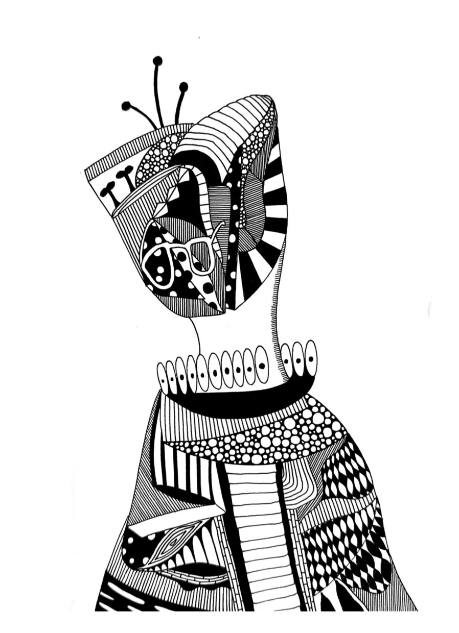 あなたに向けたあなただけのイラストを作ります 添付作品の画風に沿って抽象的なイメージから作り上げます イメージ2